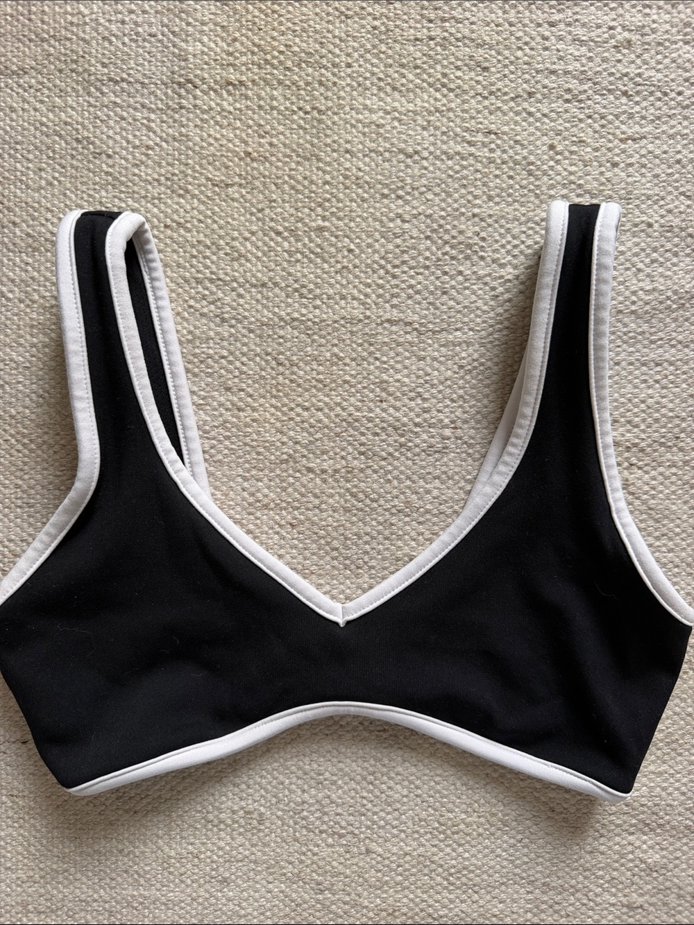 CSB Black & White Sports Bra